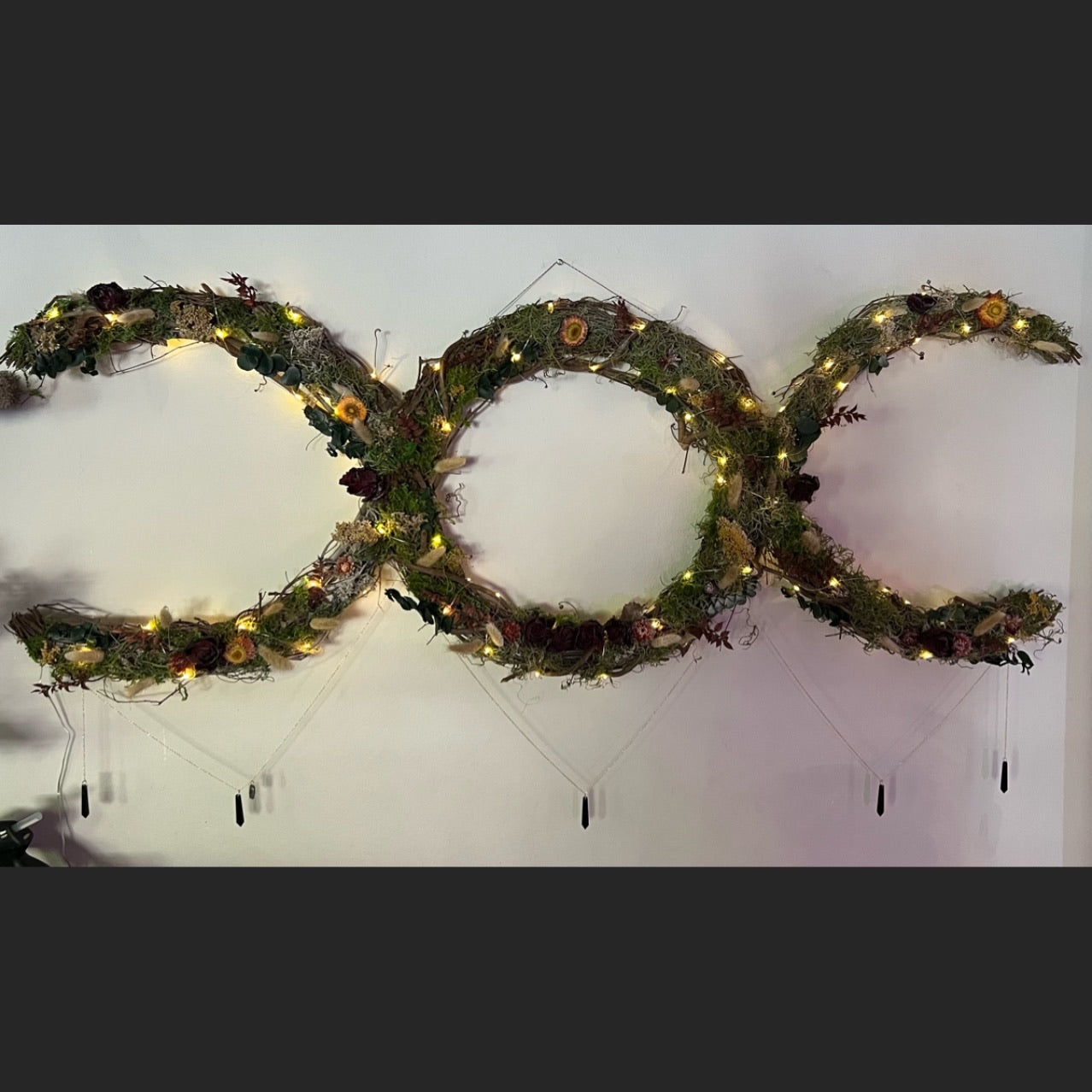 Custom Triple Moon Wreath