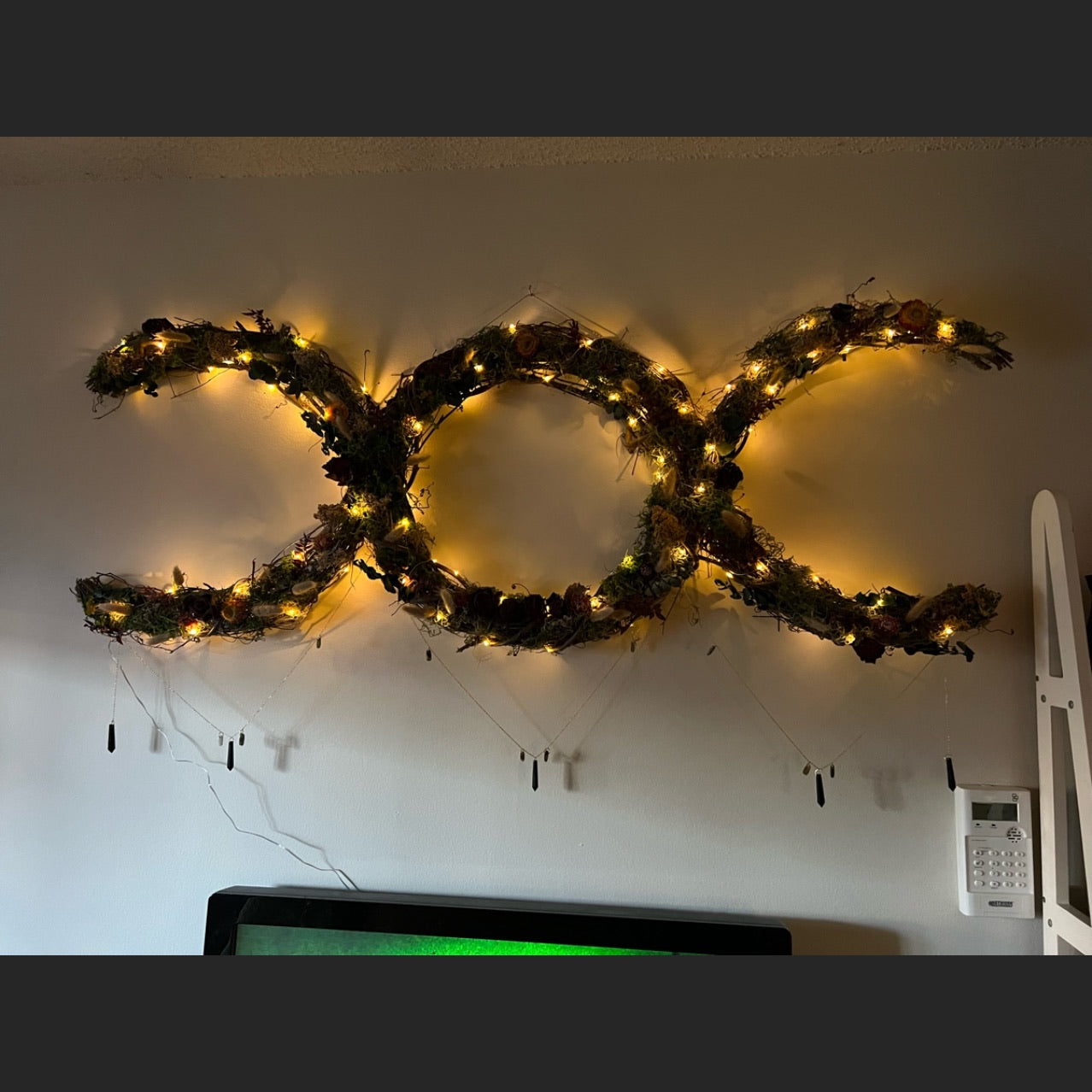 Custom Triple Moon Wreath