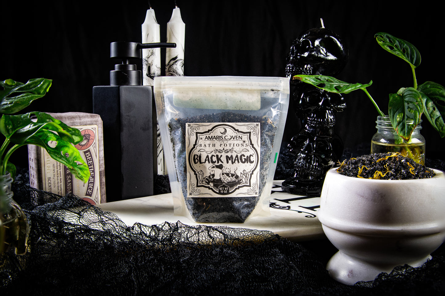 Black Magic Bath Potion