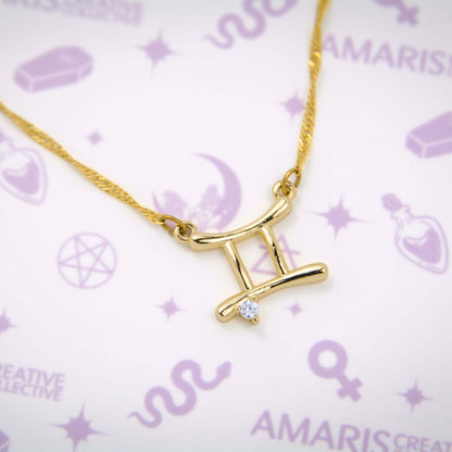 Zodiac Charm Necklace