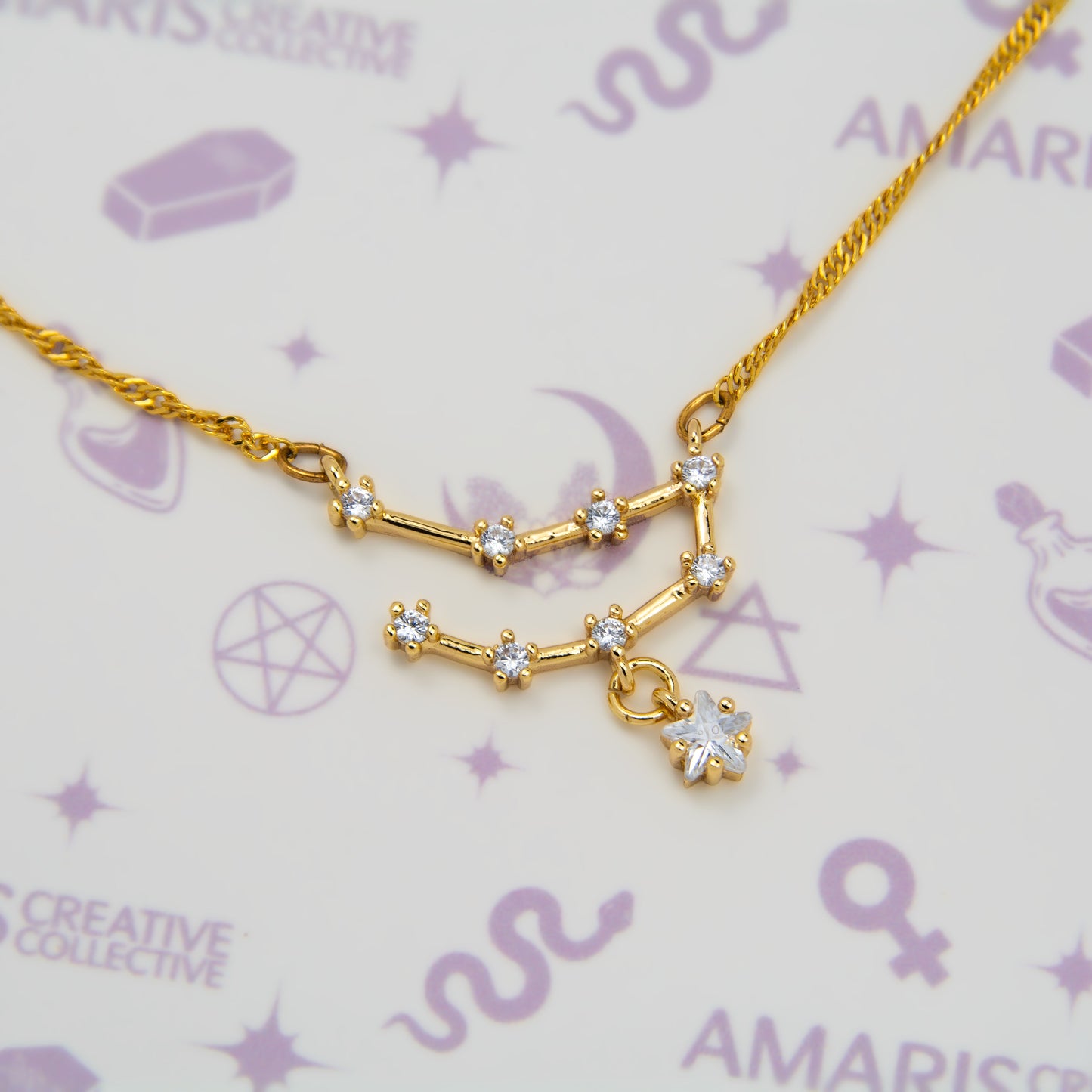 Zodiac Constellation Necklace