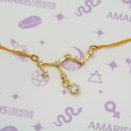 Zodiac Constellation Necklace