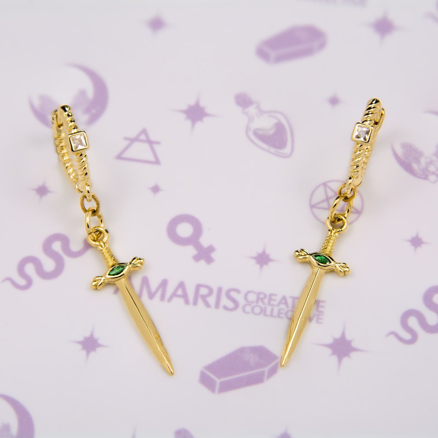 Dagger Earrings