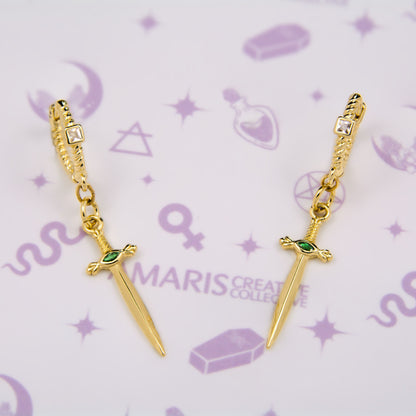 Dagger Earrings