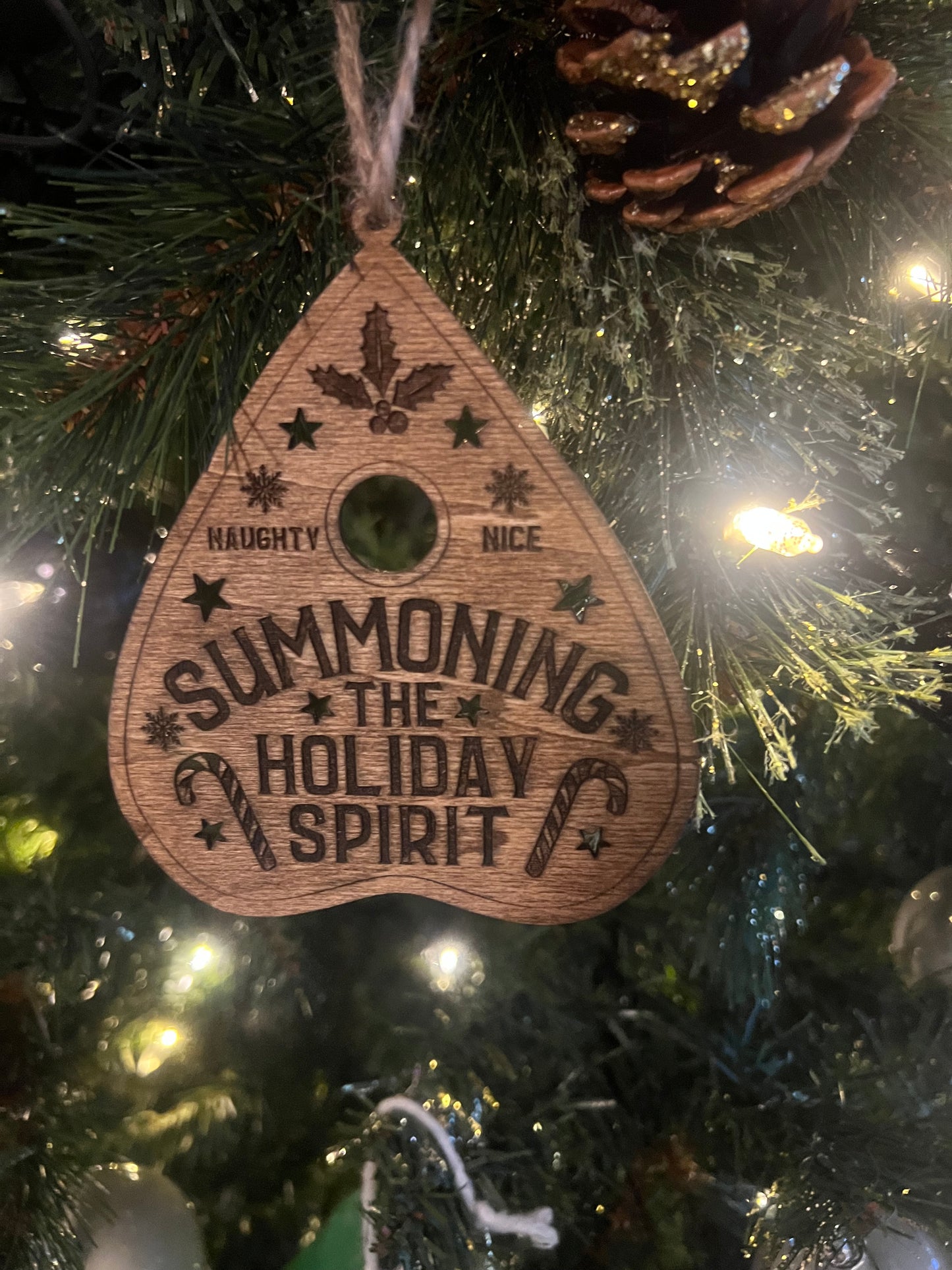 Summoning the Holiday Spirit ornament