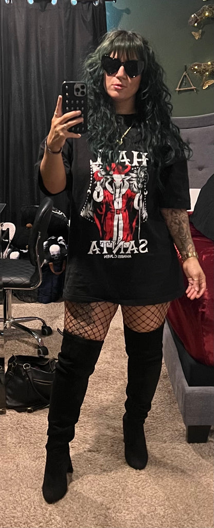Hail Santa Baphomet Tee