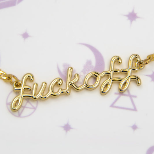 FuckOff Necklace