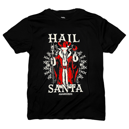 Hail Santa Baphomet Tee