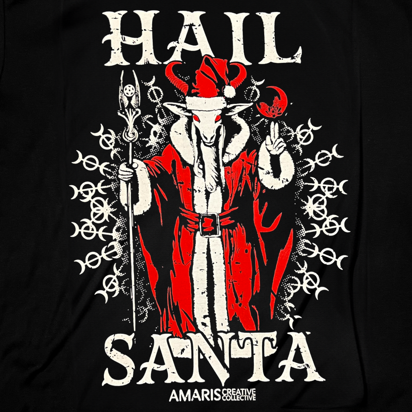 Salve Santa Camiseta Bafomet