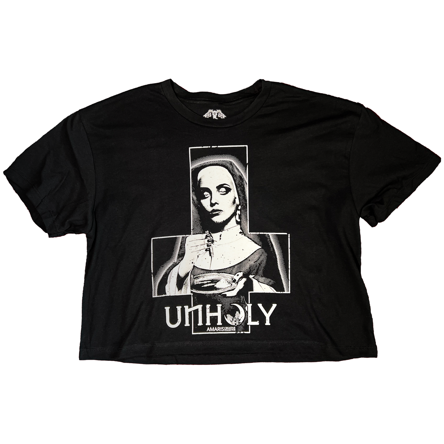 Unholy Nun Crop Top